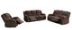 Mazin Furniture Presley Brown Power Reclining Sofa-2