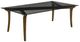 ACME Furniture Danzel Glass Top Dining Table with Vintage Oak Base-0