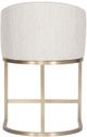 Vanguard® Furniture Vanguard Index Porcelain/Satin Brass Counter Stool-2