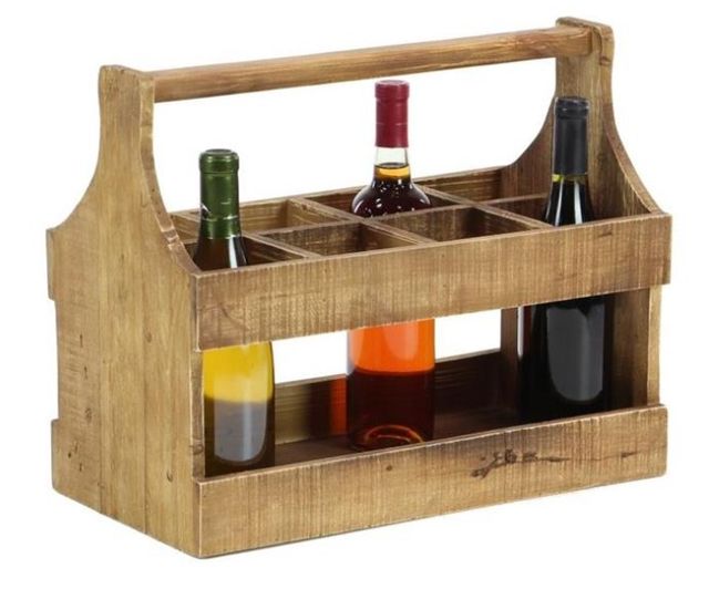 Deco Marche Brown Wine Holder-3