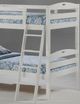 Night & Day Furniture™ Zest Sesame White Twin/Twin Bunk Bed-1