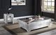 ACME Furniture Brancaster Glass Top Coffee Table with Aluminum Base-1
