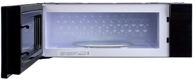 Unique Appliances Classic Retro 30" 1.2 Cu. Ft. Midnight Black Over the Range Microwave-1