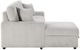Homelegance® Marsh 2-Piece Gray Left-Arm Facing Sectional and Chaise-3