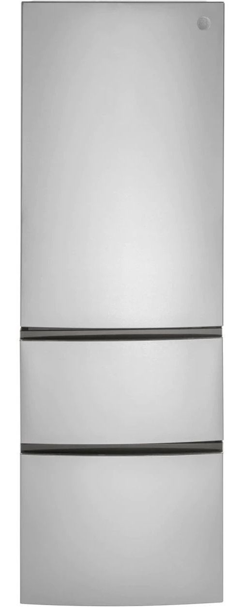 GE® 11.9 Cu. Ft. Stainless Steel Counter Depth Bottom Freezer Refrigerator-0