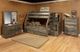 Trendwood Inc. Bayview High Sierra Rustic Gray Lacquered Twin/Full Bunk Bed with Underdresser-4