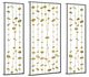 A & B Home Kristos 3-Piece Gold Decorative Wall Art Set-0