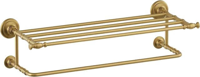 KOHLER® Artifacts® Vibrant Brushed Moderne Brass Hotelier-0