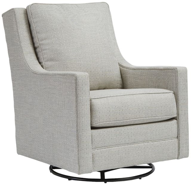Signature Design by Ashley® Kambria Frost Swivel Glider Accent Chair-0