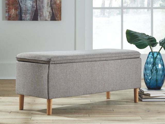 Signature Design by Ashley® Kaviton Gray Accent Bench-2