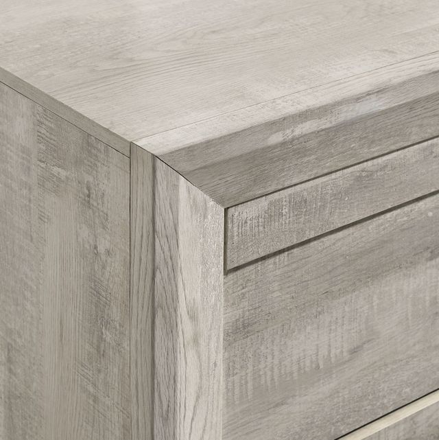 Elements International Eleanor White Nightstand -4