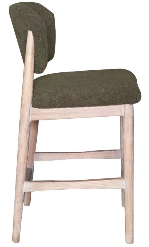 Nest Home Collections Hayder Himalaya Moss/Natural Counter Stool-2