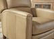 Parker House® Connor Luxe Latte High Leg Power Recliner with Power Headrest-3