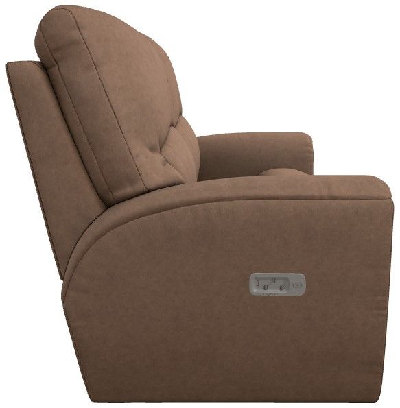 La-Z-Boy® Cassian Tawny Power Reclining Loveseat with Headrest and Lumbar-3