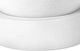 Monarch Specialties Inc. White Textured Iron Round Pedestal Drum Table-4