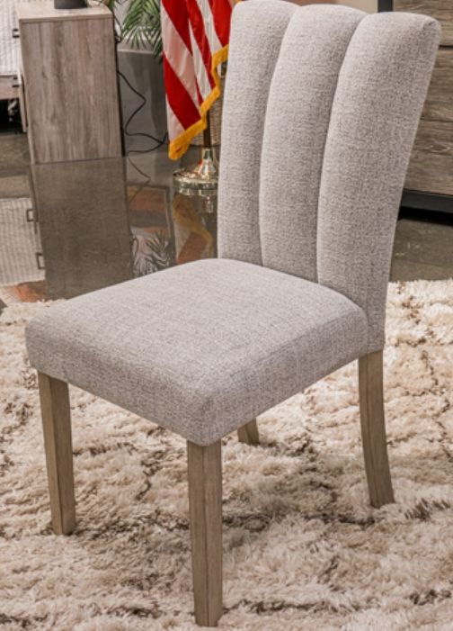 Signature Design by Ashley® Larawyn Bisque/Gray Side Chair-1