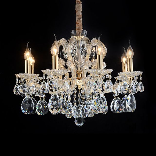 Michael Amini® Portola II Clear 8-Light Chandelier-4