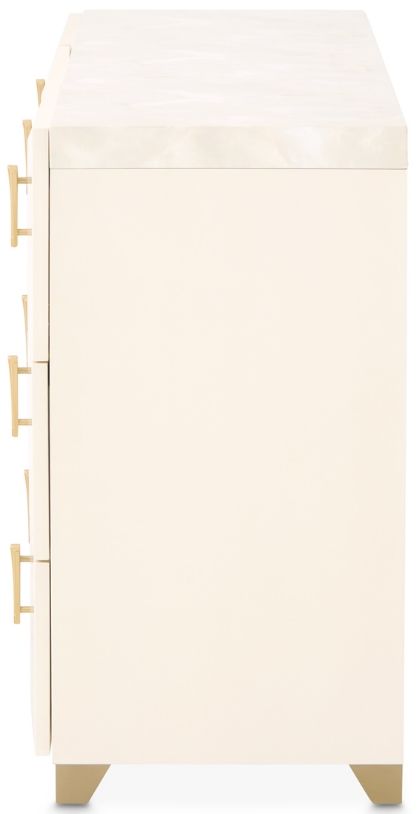 Michael Amini® Fantosini Gold Creamy Pearl Dresser-2