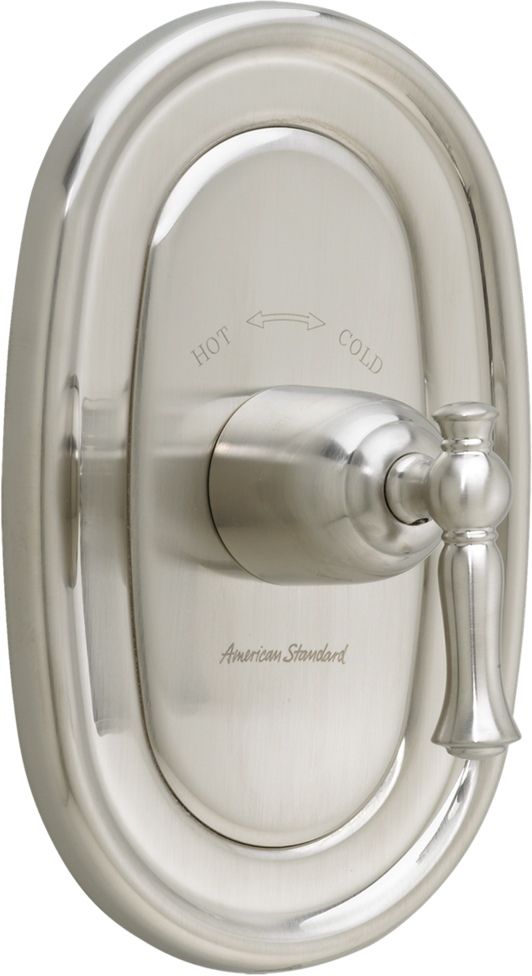 American Standard Quentin™ Brushed Nickel Central Thermostat Trim Kit-0