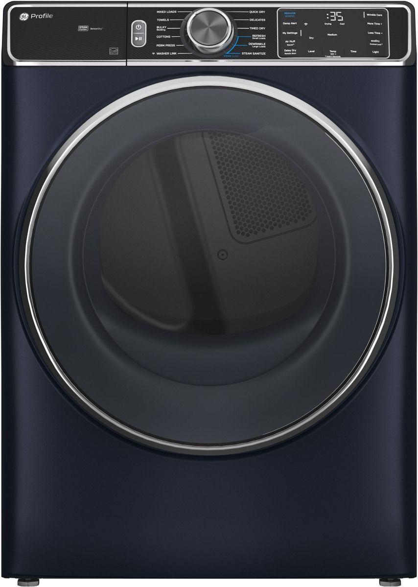 GE Profile™ 7.8 Cu. Ft Sapphire Blue Gas Dryer