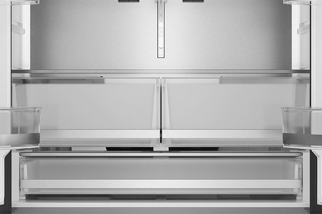Bertazzoni Master Series 36" 26.2 Cu. Ft. No Fingerprint Stainless Steel Counter Depth French Door Refrigerator-3
