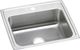 Elkay Celebrity® Brushed Satin 25" x 22" x 7-1/2" 1-Hole Single Bowl Drop-In Sink-0