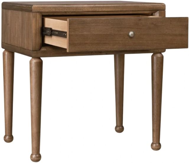 Modus Furniture Langley Autumn Forest 1-Drawer Nightstand-3