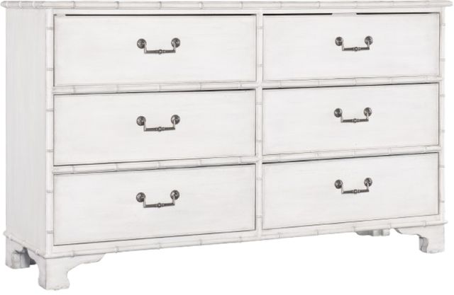 Hooker® Furniture Charleston White Heron 6-Drawer Chest -0
