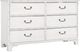 Hooker® Furniture Charleston White Heron 6-Drawer Chest -0