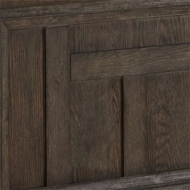 Liberty Furniture Artisan Prairie Gray Dusty Wax King Panel Headboard-3