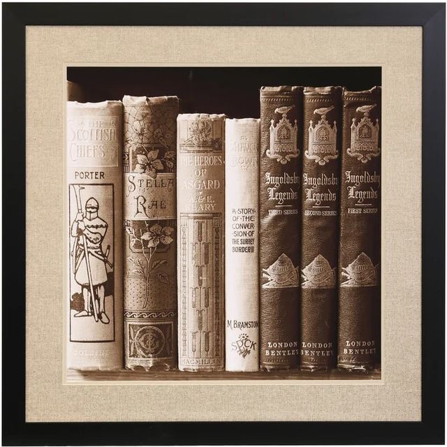 Stylecraft History Books II Wall Art-0