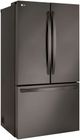 LG 36" 26.5 Cu. Ft. PrintProof™ Black Stainless Steel Smart Counter Depth French Door Refrigerator -3
