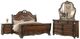 New Classic® Home Furnishings Bella Notte 4-Piece Mahogany Brown King Sleigh Bedroom Set-0