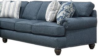 Cozy Life C9 Romero Blue Right-Arm Facing Sofa