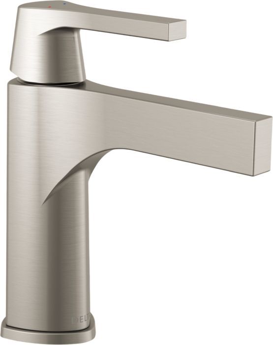 Delta Zura® Stainless Single Handle Bathroom Faucet-0
