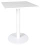 CabanaCoast® Customizable Origin Aluminum 36'' Outdoor Square Pedestal Bar Table-0