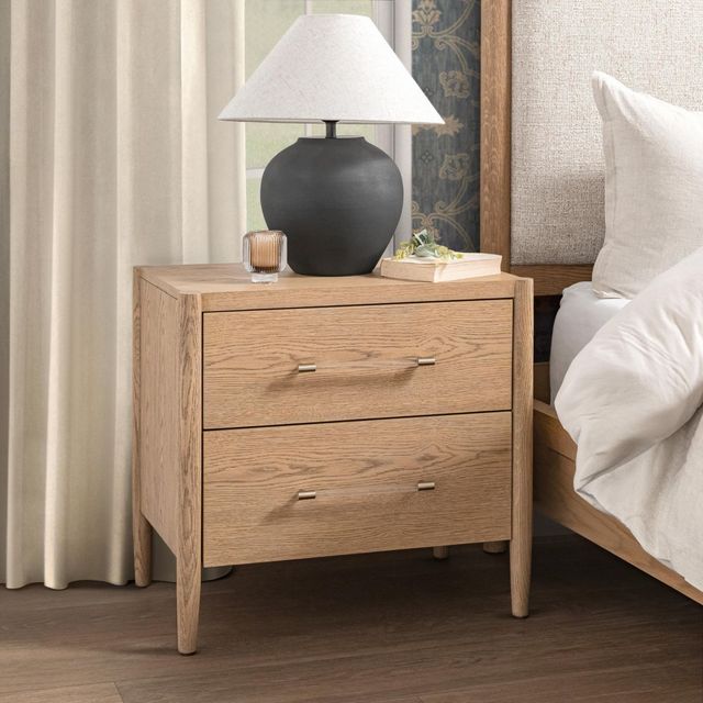Classic Home Alisen Napa Grove 2-Drawer Nightstand-1