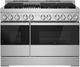 JennAir® NOIR™ 48" Stainless Steel Pro Style Gas Range-0