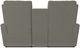 La-Z-Boy® Baron Flint Manual Wall Reclining Loveseat with Console-4