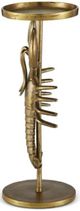 Currey & Company Georgetown Antique Brass Drinks Table-2