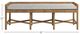 Universal Explore Home™ Escape-Coastal Living Home Pull Up Brown/Dover Natural Bench-2