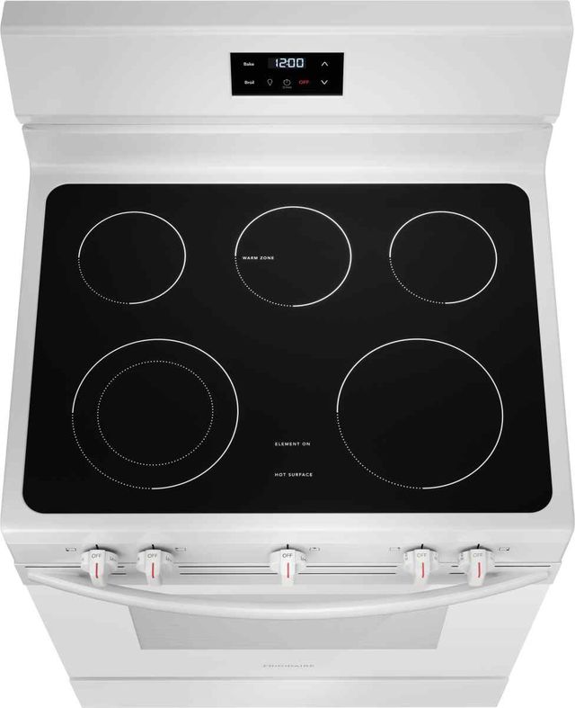 Frigidaire® 30" White Freestanding Electric Range-3