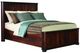 Mavin Customizable Kingsport Queen Panel Bed Low Footboard-0