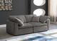 Meridian Furniture Cozy Grey Velvet 80" Cloud Modular Sofa-4