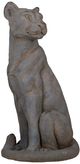A & B Home Deep Gray Jaguar Statue-1