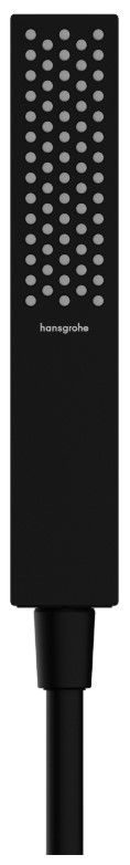 Hansgrohe Pulsify E Matte Black Baton 2.5 GPM Handshower-1