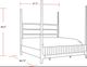 Parker House® Escape Glazed Natural Oak King Poster Bed-2