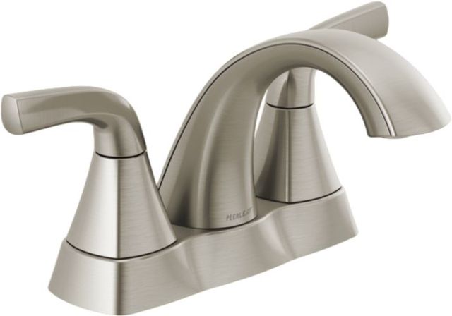 Peerless Parkwood® Brushed Nickel 2-Handle Centerset Lavatory Faucet-0