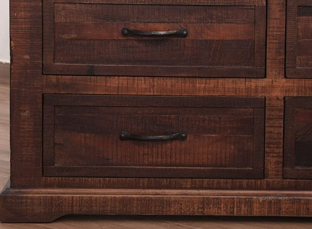 International Furniture Direct Madeira Deep Brown Dresser-3