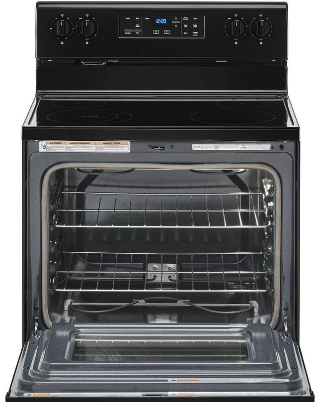 Whirlpool® 30" Black Free Standing Electric Range-1